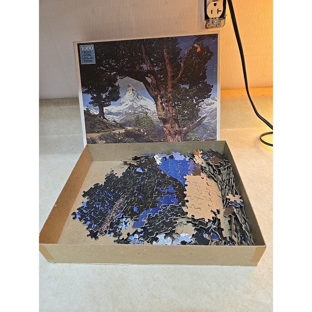 Rainbow Works Matterhorn 1000‎ Pcs Fully Interlocking Jigsaw Puzzle 21.5" X 27.5